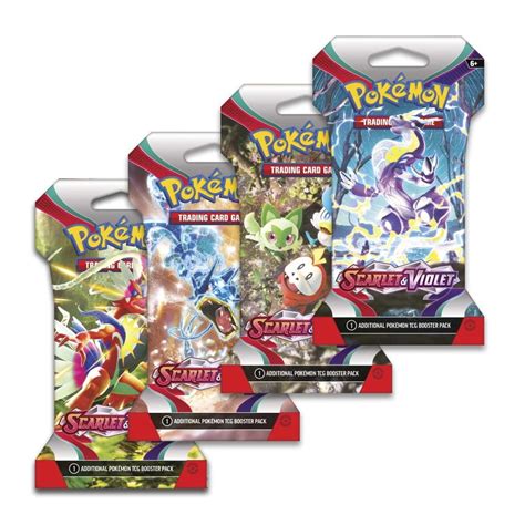 Pokemon TCG: Trading Card Game - Scarlet & Violet, 8 Booster Packs (80 ...