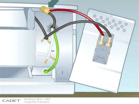 Hook up baseboard heaters thermostat | Hook up thermostat baseboard ...