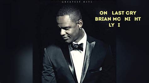 One Last Cry - Brian Mcknight (lyrics) - YouTube