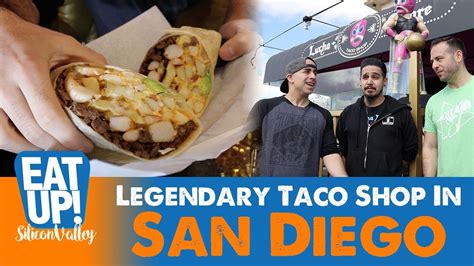 Legendary Taco Shop in San Diego (Lucha Libre Taco Shop) - YouTube