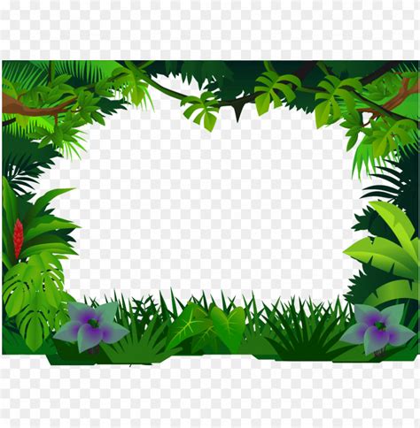 Jungle Border Clipart Jungle Clip Art - Size Matters By Robyn Peterma ...