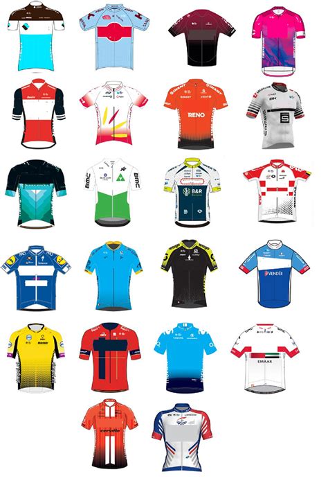 Tour De France Team Jerseys - Tour And Travel