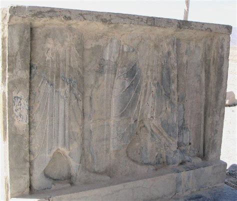 Pasargadae, Palace P, Gate relief - Livius