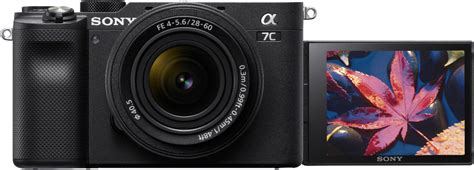 Sony Alpha 7C Full-frame Compact Mirrorless Camera with FE 28-60mm F4-5 ...