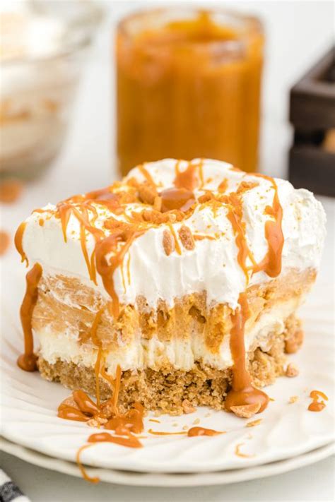 No Bake Butterscotch Delight Dessert | The Best Blog Recipes