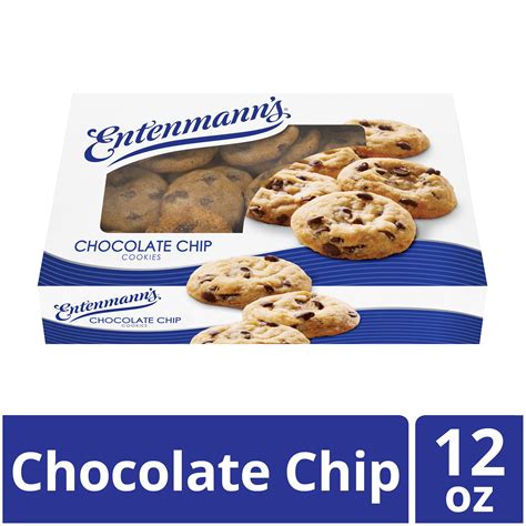 Entenmann's Original Recipe Chocolate Chip Cookies, Soft Baked, 12 oz ...