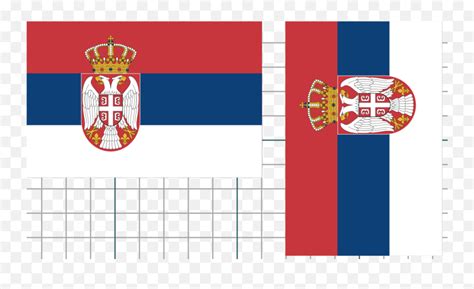 Flag Of Serbia Hv - Simplified Serbian Flag Emoji,Serbia Flag Emoji ...