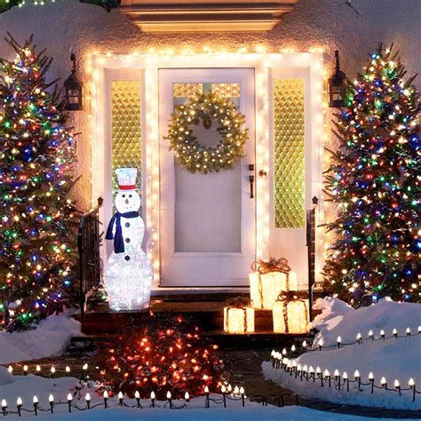 50 Trendy and Beautiful DIY Christmas Lights Decoration Ideas in 2021