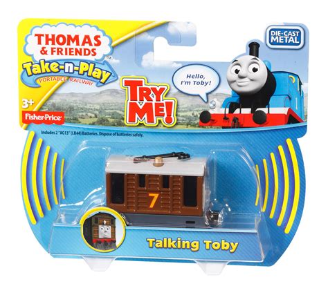 Thomas & Friends Take-n-Play, Talking Toby Train: Buy Online in Sri ...