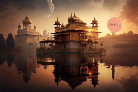 Buy Sikh Digital Art Golden Temple Fantasy Sikh Wall Decor Sikh ...