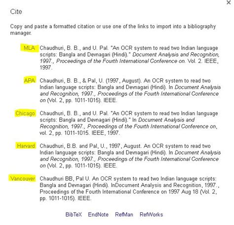 publications - Which google scholar citation format is IEEE standard ...