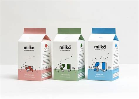 Milk Carton Packaging | 디자인 웹, 아이디어, 포장 디자인