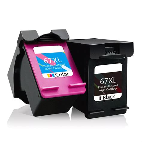 HP 67XL High Yield Ink Cartridge Combo - Black & Color