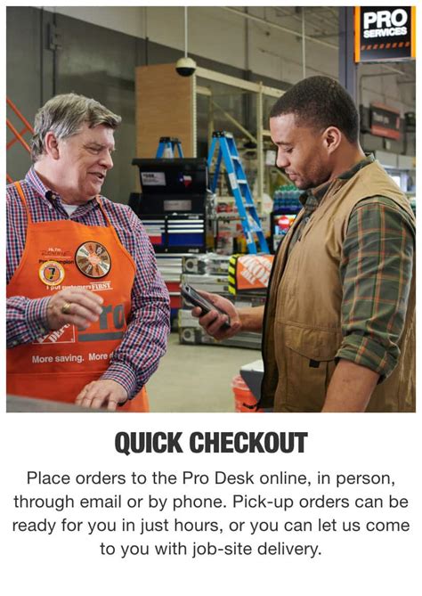 The Home Depot Pro Desk