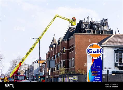 8 March 2024 - Forest Gate Police Station building on Romford Road ...