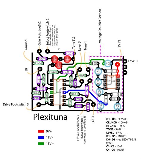 StompBoXed - The Guitar Pedal Builders Repository: Plexituna - Marshall ...