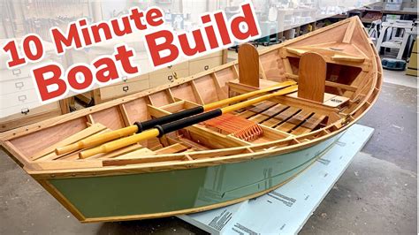 10 Minute Boat Build || Boat Build Start to Finish - Top Cruise Trips