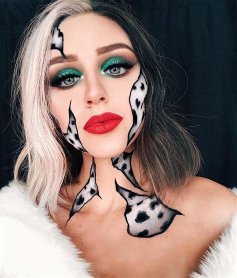 Cruella Darling 🖤🐾 We this #Halloweenmakeup by @sadieshill using our ...