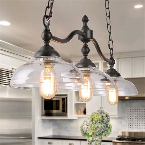 Log Barn Dining Room Light Fixture Hanging, Farmhouse Chandelier in ...