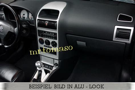 Opel ASTRA G manufactured 1998 - 2009 Interior Decor Kit, Cockpit decor ...