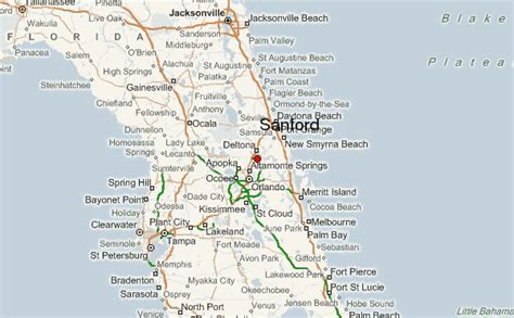 Sanford Florida Map | afputra.com