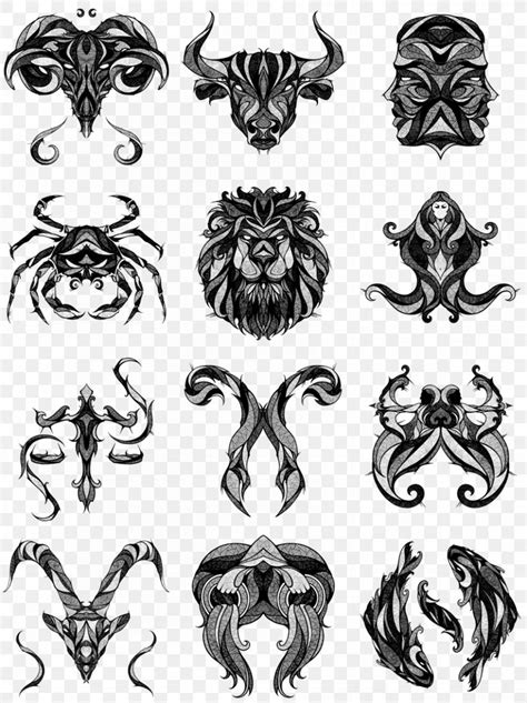 Tattoo Zodiac Cancer Leo Astrological Sign, PNG, 850x1137px, Tattoo ...