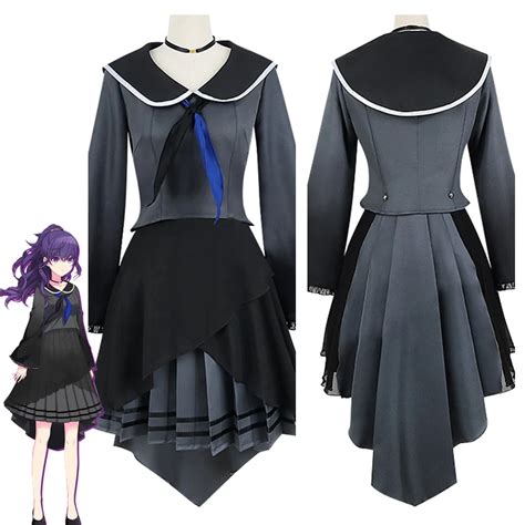 Project Sekai Asahina Mafuyu Cosplay Costume Uniform Outfits Halloween ...