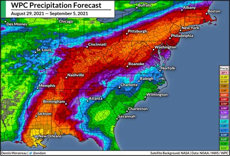 Ida Will Bring Strong Winds, Flooding Rain Far Inland Over The Next Few ...