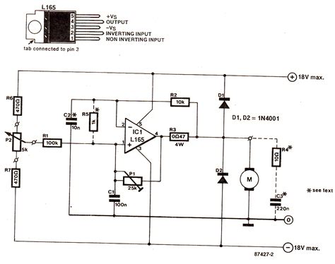 Simplest DC Motor Speed Controller Circuit Diagram - ElectricalCoreCircuits