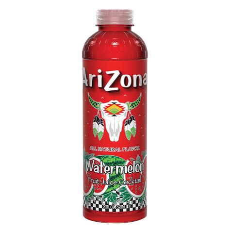 Arizona Tallboy Watermelon Fruit Juice Cocktail 20 oz Bottle | Nassau Candy