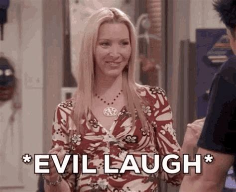 Evil Laugh Laughing GIF - EvilLaugh Laughing Phoebe - Discover & Share GIFs