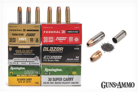 Federal .30 Super Carry Cartridge: Everything You Need to Kn - Guns and ...