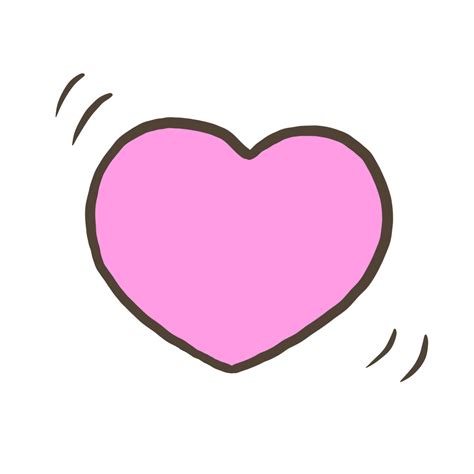 heart Anime Cute Character Cartoon Model Emotion Illustration ClipArt ...