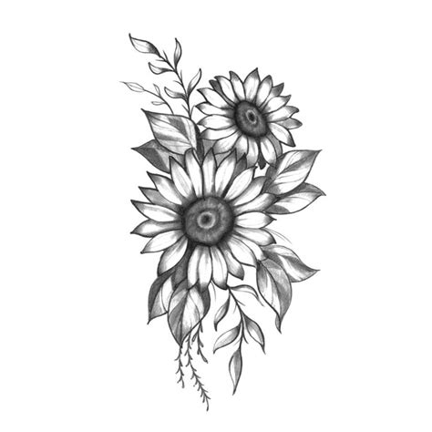 Sunflower Tattoo - Realistic Temporary Tattoos | Tattoo Icon – TattooIcon