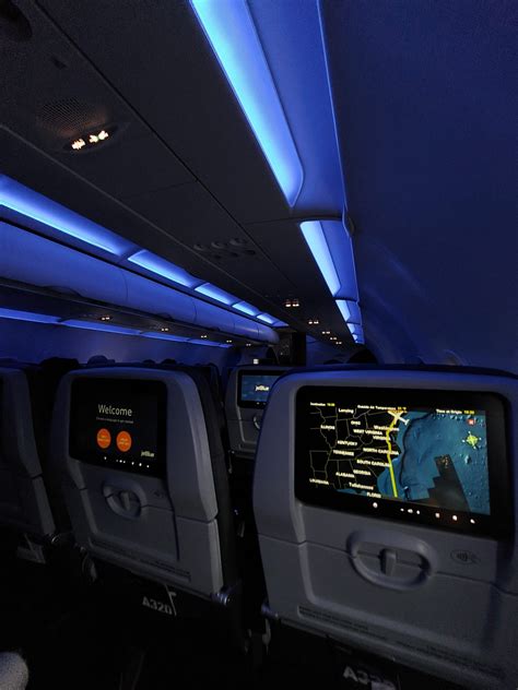 Airbus A320 Interior Jetblue