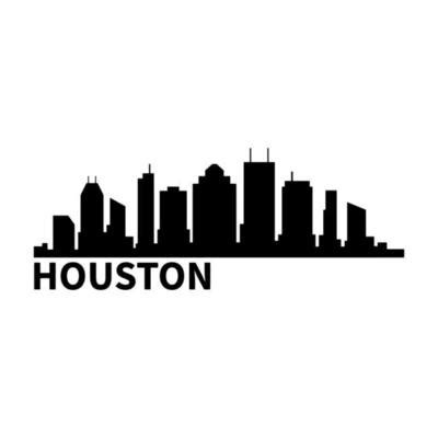 Houston Skyline Vector Art, Icons, and Graphics for Free Download