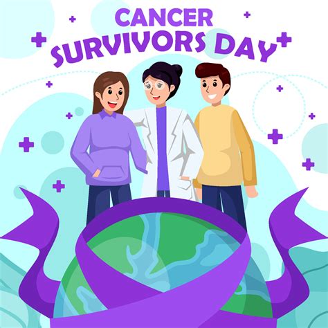 Cancer Survivor Day Concept 7385352 Vector Art at Vecteezy