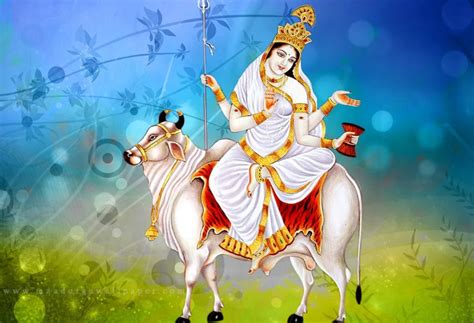 Worship Mata Mahagauri on the eighth day of Navratri