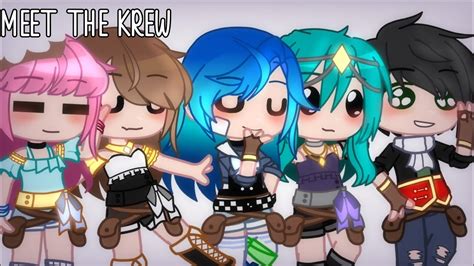 Meet The Krew Ft Funneh Gold Draco Lunar Rainbow Gacha Meme Youtube ...