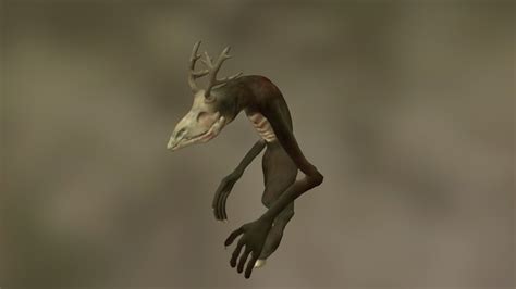 Wendigo - Download Free 3D model by michaelmedina3d [e910d8b] - Sketchfab