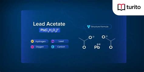 Lead Acetate Uses, Properties and Formulas | Turito