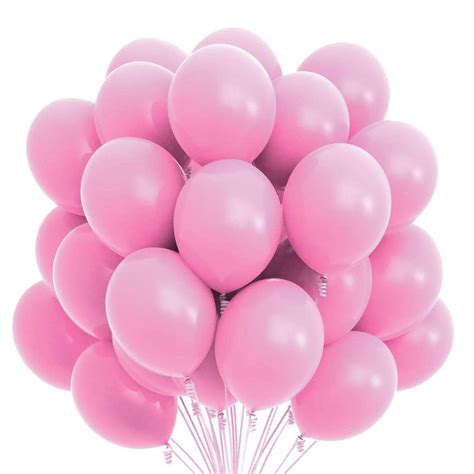 Solid Latex Party Decorative Balloons - Pink (Pack of 25) | Shop Today ...