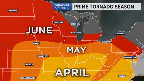 Wisconsin Peak Tornado Season Is June