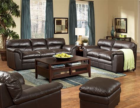 Get Decor Ideas For Living Room With Brown Leather Furniture PNG - ke-si