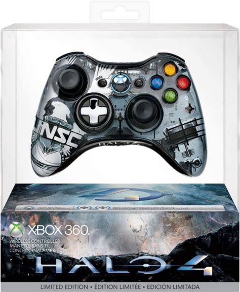 Halo 4 Xbox 360 Wireless Controller Games Accessories | Zavvi