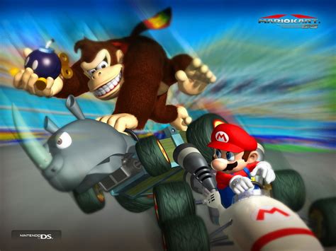 Donkey Kong & Mario - Mario Kart Wallpaper (1993901) - Fanpop