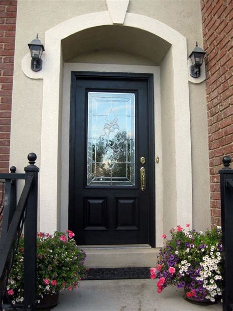 Black Front Door Designs