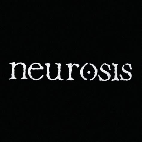 Neurosis font logo band patch