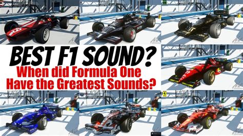 Have Your Say! What's The Best F1 Sound? (V6, V8, V10, V12) - YouTube