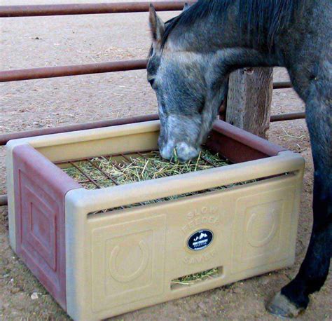 Slow Feeder Saver for Horses High Country Plastics - Buckets Feeders ...